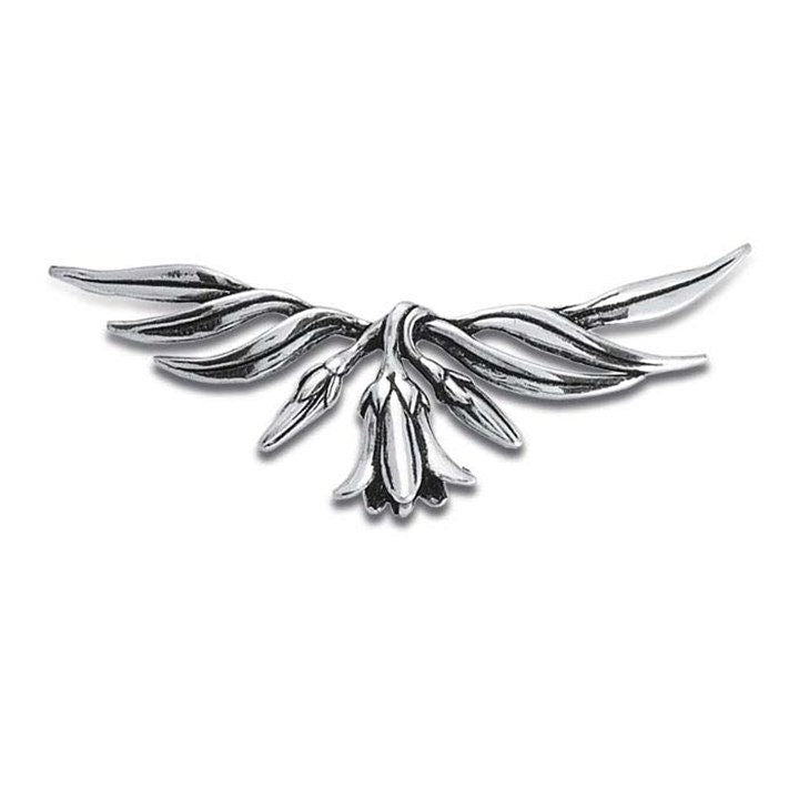Sterling Silver Lily Festoon Pendant