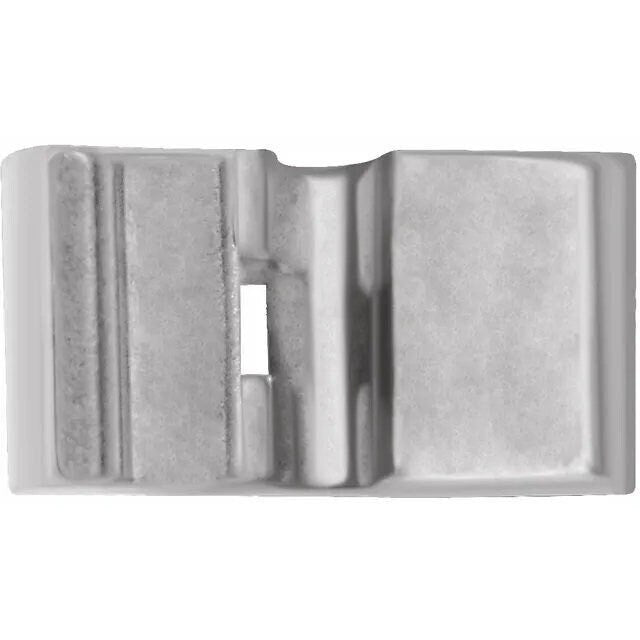 Stainless steel fold-over clasp available in 3 sizes
