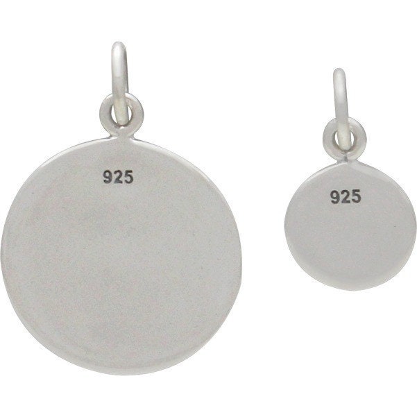 Sterling Silver Dandelion Charm - Set