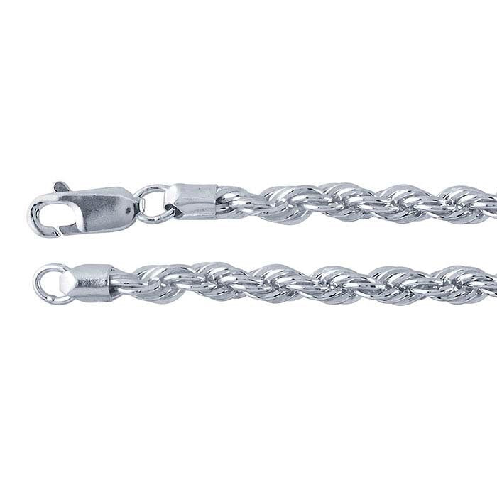 Sterling Silver French Rope Chain from 20inch, 24" and 30"