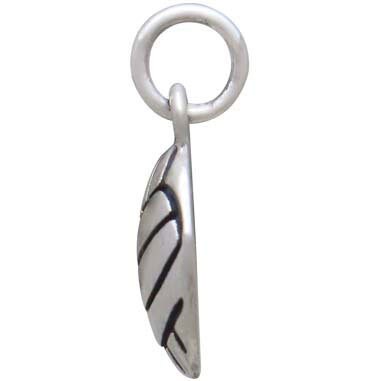 Sterling Silver Volleyball Charm 16x10mm