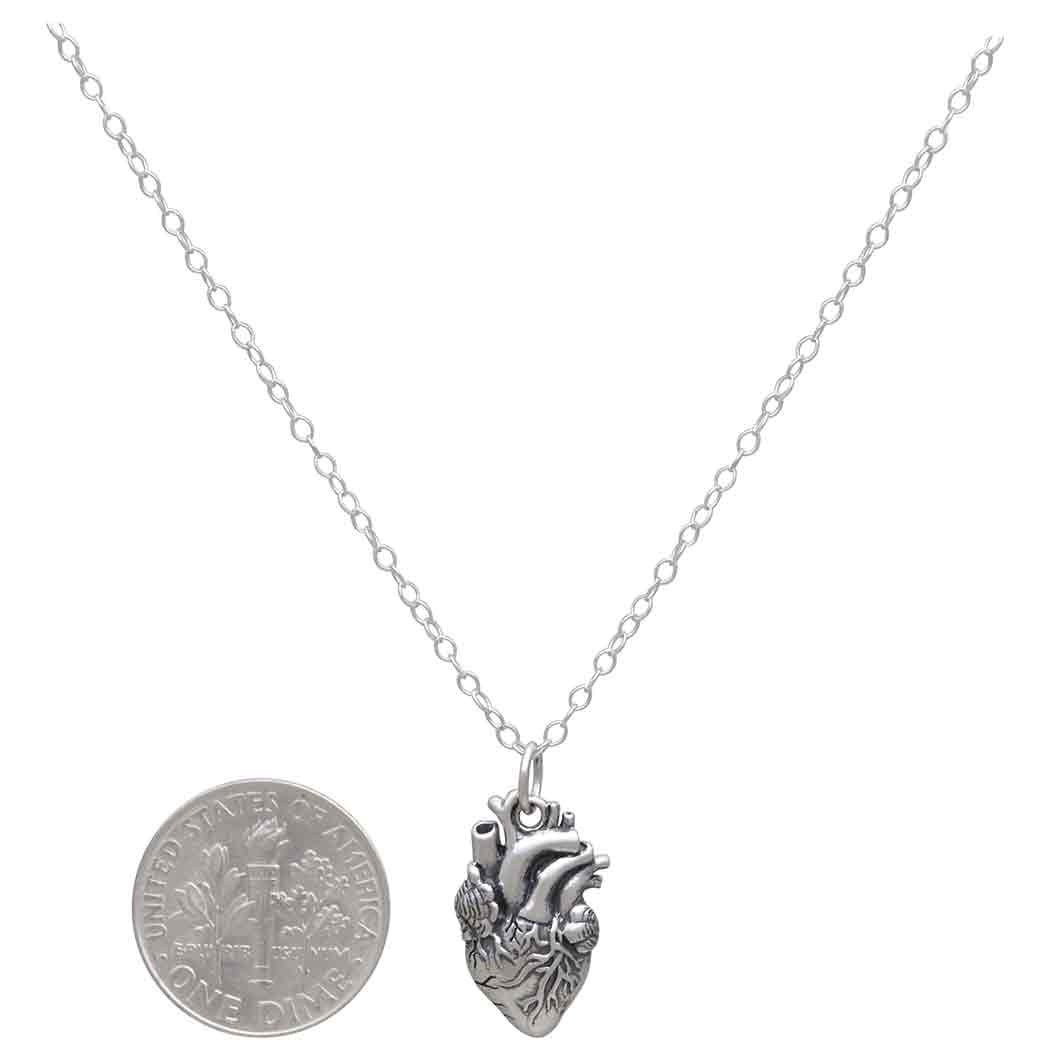 Sterling Silver Heart Necklace