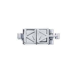 14K Yellow or White 14.5x7.3 mm Demika® Small Top Magnetic Clasp