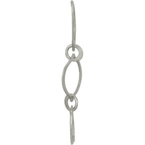 Three Arabesque Silver Links
