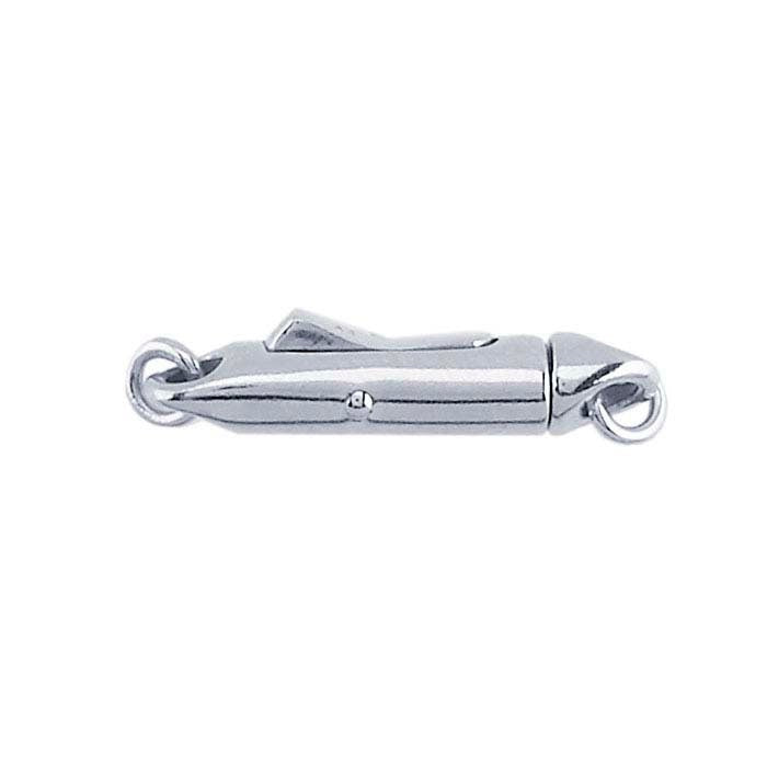 Sterling Silver Push-Release Clasp