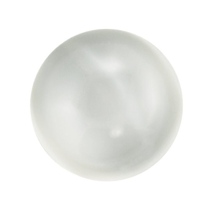 White Moonstone Round Cabochon, AA-Grade choose your size