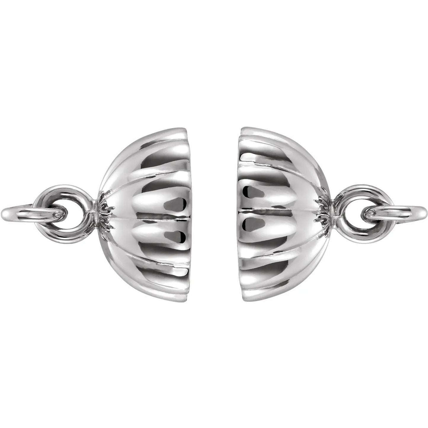 Sterling Silver or Vermeil Magnetic Clasp, choose your size