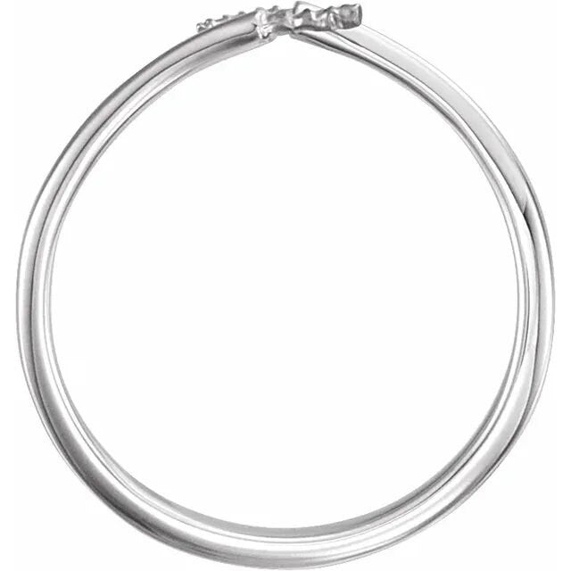 Ring Mounting for 7.5-8 mm Pearl, available in Sterling Silver and 14k gold, 10k Gold