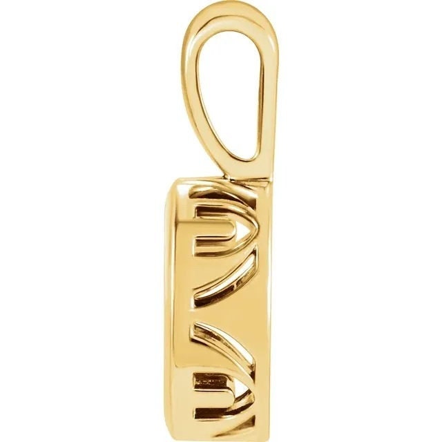 Oval Filigree Sterling Silver Pendant Mounting - 6x4 mm Stone Setting