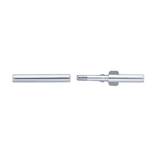 Sterling Silver 22.3mm Push-Release Clasp, 1.5mm ID