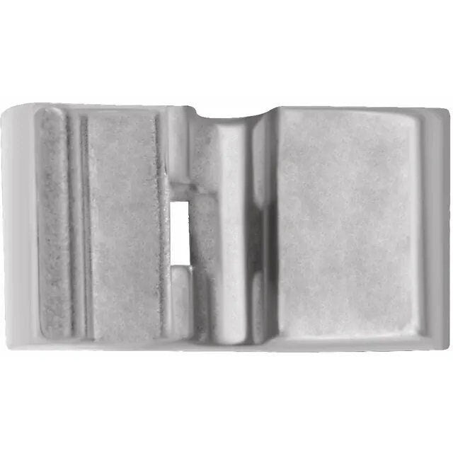 Stainless steel fold-over clasp available in 3 sizes