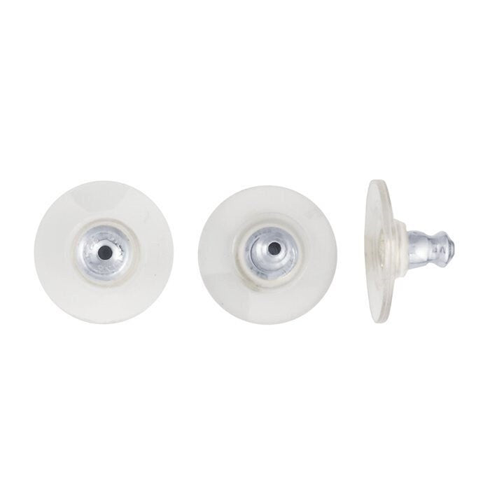 Sterling silver comfort clutch ear nut, 5 pairs