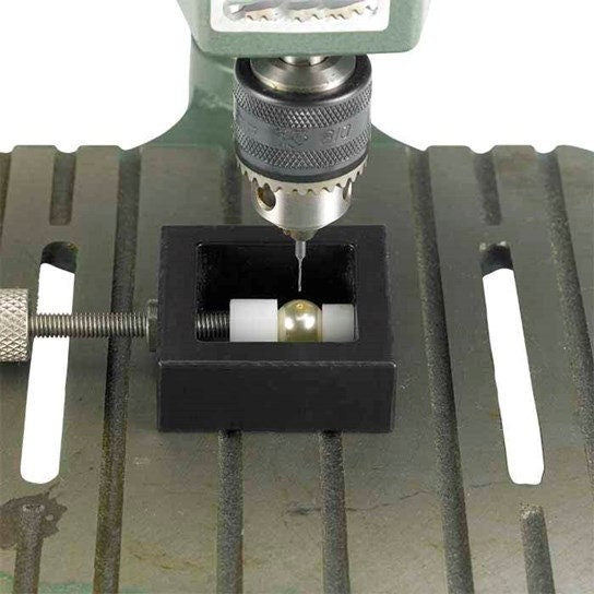 Pearl-drilling vise, easy hold and drill your pearls