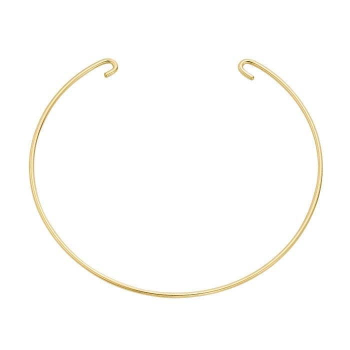 Double-Hook Bangle Bracelet Component in Gold Filled or 925 Sterling Silver