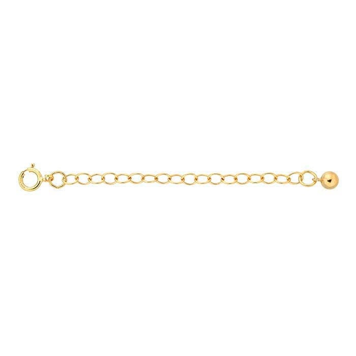 14/20 yellow gold-filled 2.9mm cable chain extender