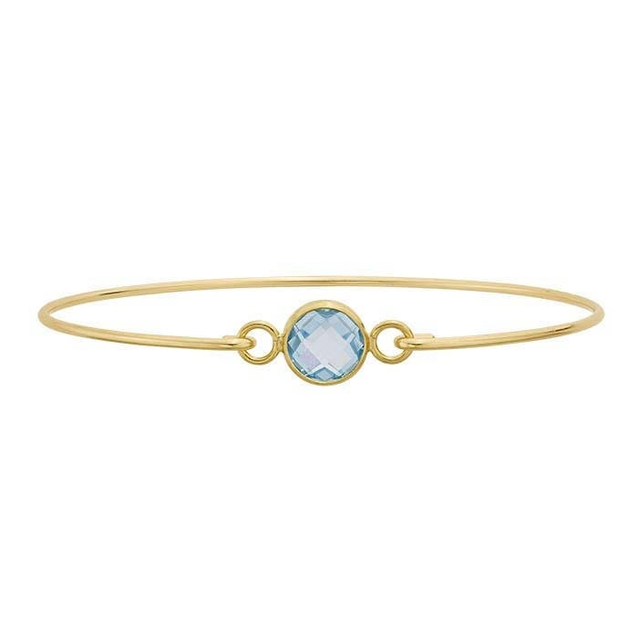 Double-Hook Bangle Bracelet Component in Gold Filled or 925 Sterling Silver