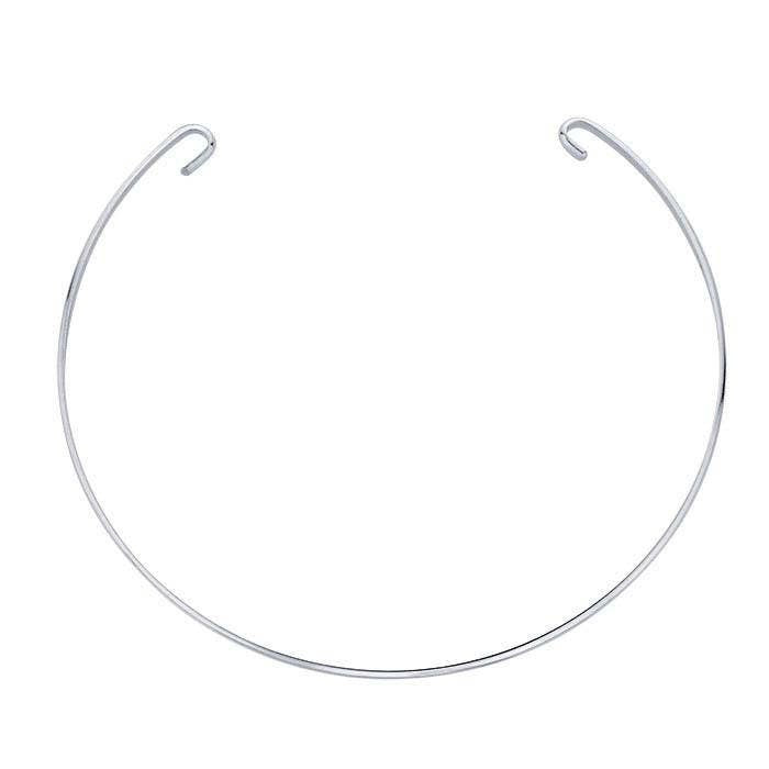 Double-Hook Bangle Bracelet Component in Gold Filled or 925 Sterling Silver