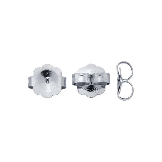 14K Gold Friction Ear Nut Pair yellow or white gold
