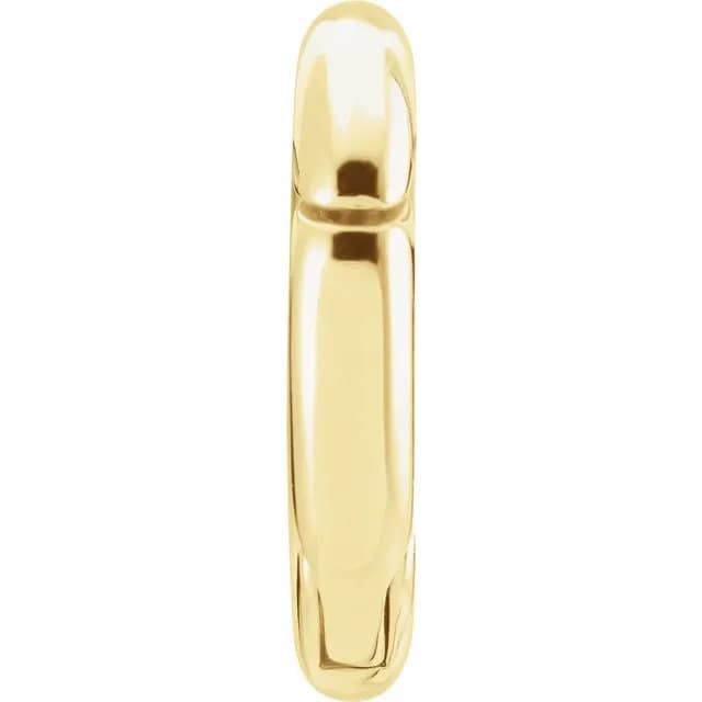 Versatile 10K Yellow Gold Charm Bail in 2 Sizes - Perfect for DIY Jewelry