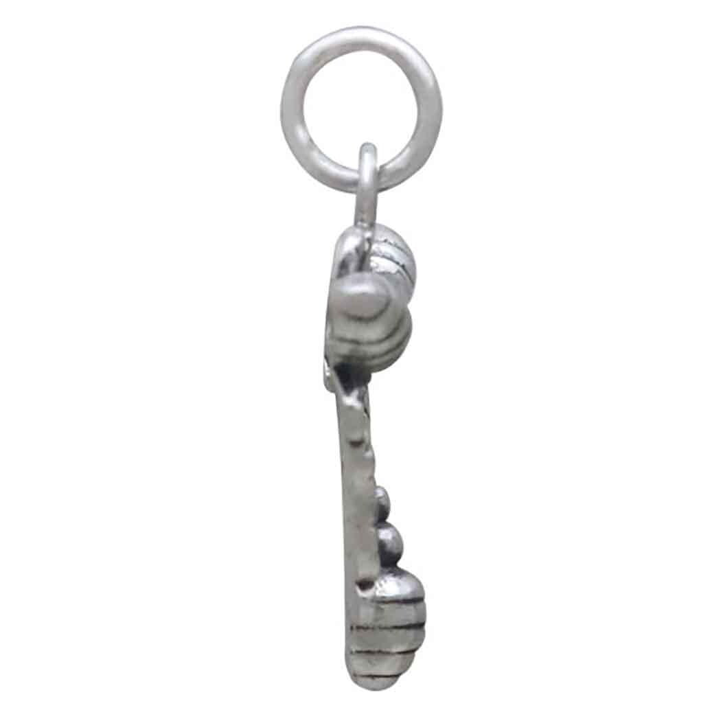 Sterling Silver Triple Bee Charm 21x16mm