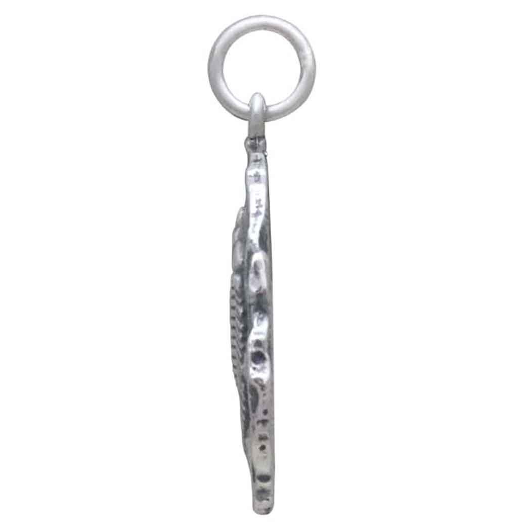 Sterling Silver Trilobite Fossil Pendant 24x14mm