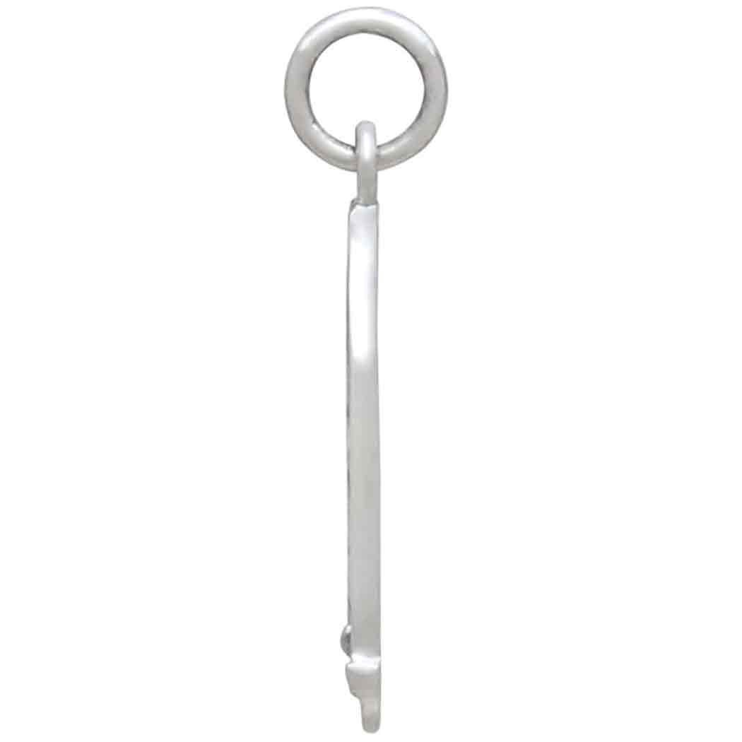 Sterling Silver Raven in Window Charm 22x11mm