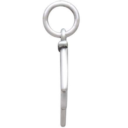 Sterling Silver Five Spike Charm 17x10mm