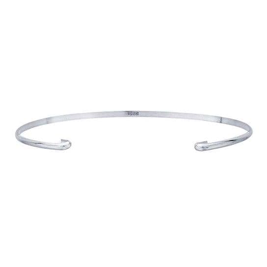Double-Hook Bangle Bracelet Component in Gold Filled or 925 Sterling Silver