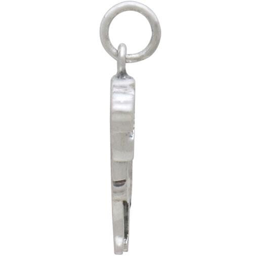 Sterling Silver Jack Russell Terrier Dog Charm 20x15mm