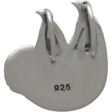 Sterling Silver Sloth Charm 15x15mm