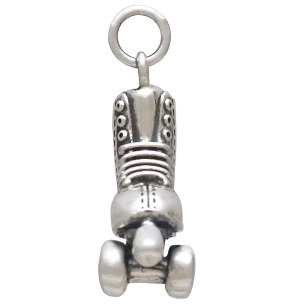 Sterling Silver Roller Skate Charm 22x16mm