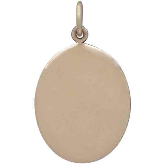 Sterling Silver Scarab Pendant Set in Bronze
