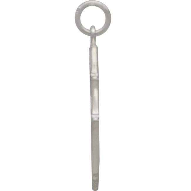 Sterling Silver Stacked Triangle Pendant 26x16mm
