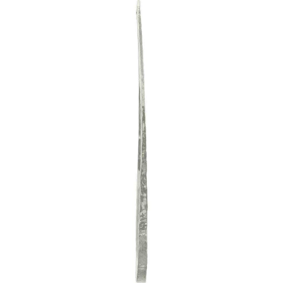 Sterling Silver Bangle Bracelet - Hammered Eclipse