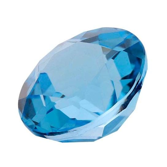 Swiss-Blue Topaz Round Faceted Gemstone, AA-Grade, choose your size
