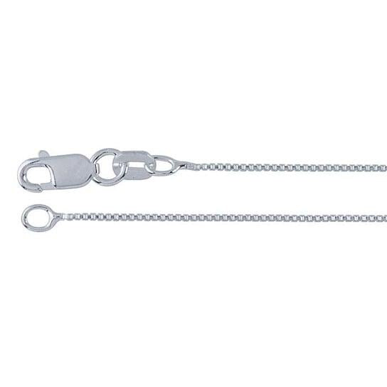 Sterling Silver 0.7mm Venetian Box Chain, choose your length