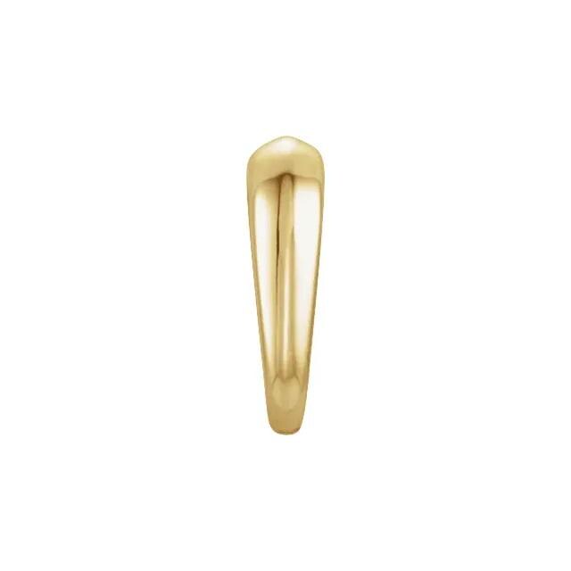 Snap-on bail, in Sterling Silver, or 14k Gold, 4 sizes available