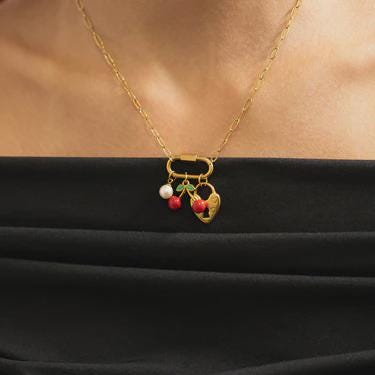 18K Gold PVD Stainless Steel Classic Carabiner, available in silver or gold