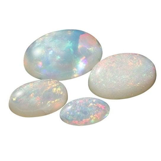 Opal 8 x 6mm Oval Cabochon AA Grade
