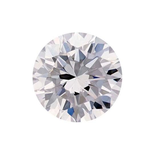 CZ Round Machine-Cut Faceted Gemstone, choose your size