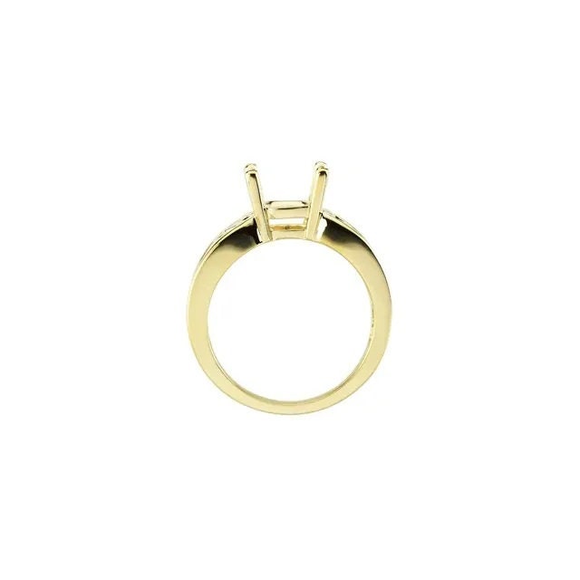 Filigree Ring Mounting, oval 10x8 prong mounting in Sterling Silver, or 14k Gold, rose gold, or white gold,