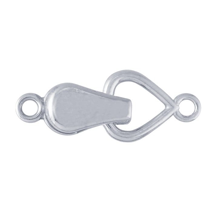 Sterling Silver Fold-Over Magnetic Clasp