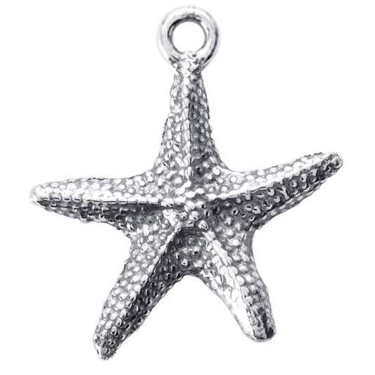 Sterling Silver Starfish Charm