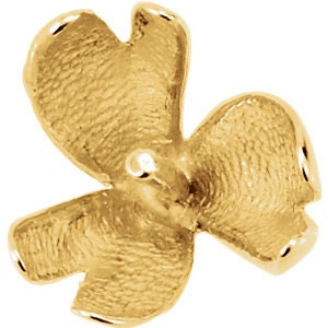 Pearl Dangle in Sterling Silver or 14k yellow Gold, you choose.