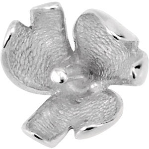 Pearl Dangle in Sterling Silver or 14k yellow Gold, you choose.