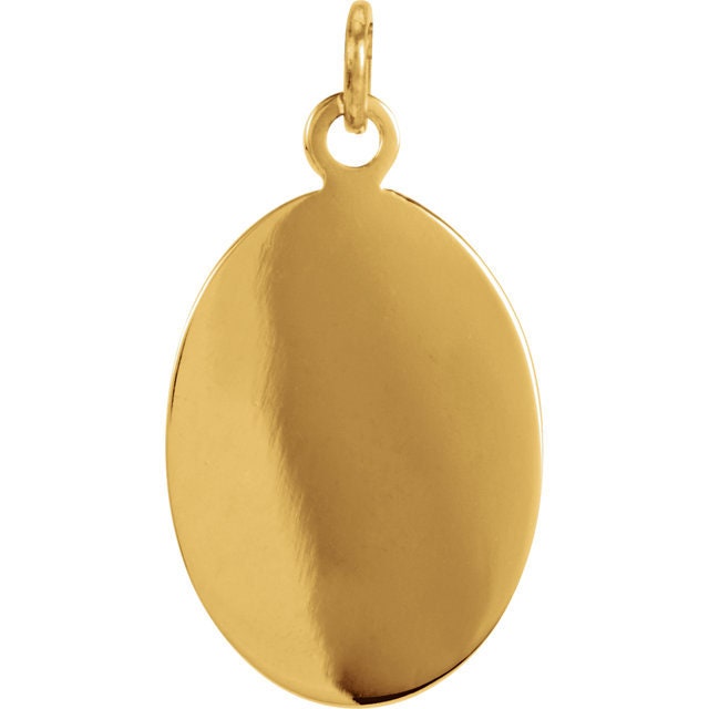 St. Christopher Medal, 14k Gold or 925 Sterling Silver