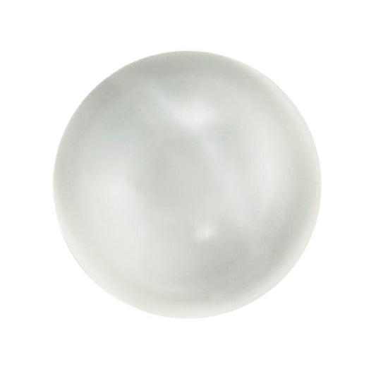 White Moonstone Round Cabochon, AA-Grade choose your size