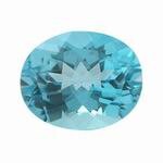 5x3 mm Oval Faceted Swiss Blue Topaz