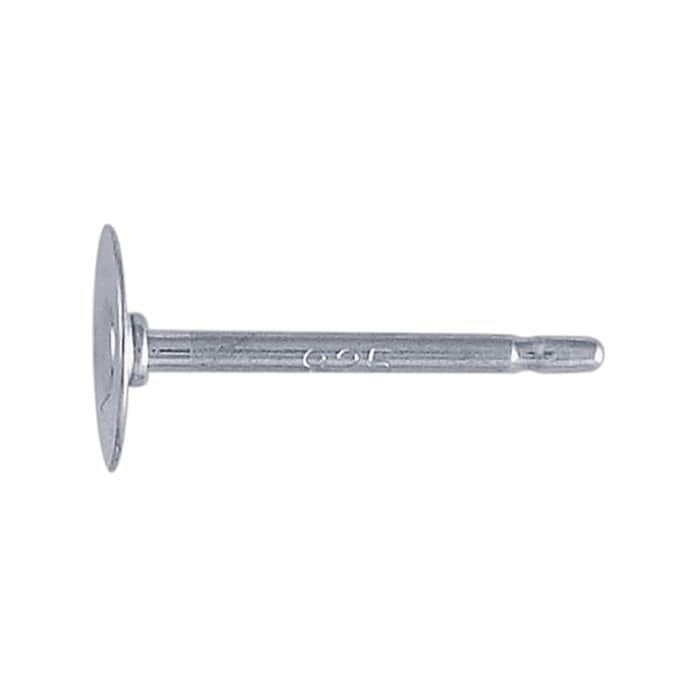 Sterling Silver Ear Post with Pad, with or without friction backs