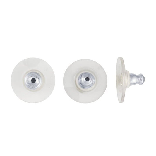 Sterling silver comfort clutch ear nut, 5 pairs